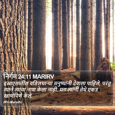 निर्गम 24:11 MARIRV Bible Verse Image