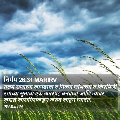 निर्गम 26:31 MARIRV Bible Verse Image