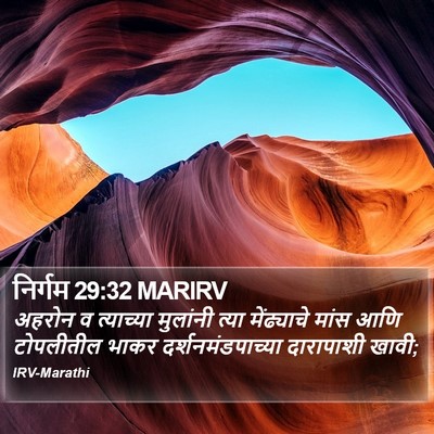 निर्गम 29:32 MARIRV Bible Verse Image