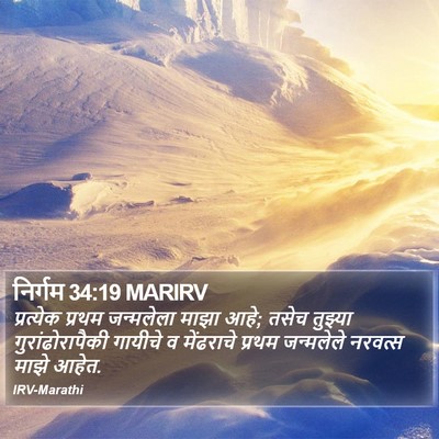 निर्गम 34:19 MARIRV Bible Verse Image