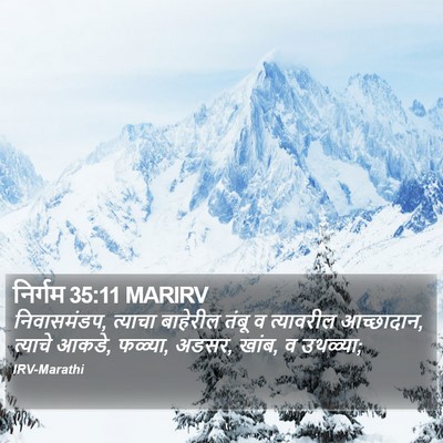निर्गम 35:11 MARIRV Bible Verse Image