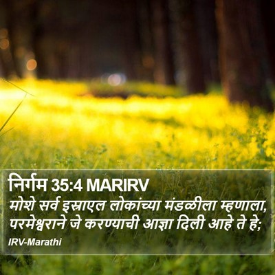 निर्गम 35:4 MARIRV Bible Verse Image
