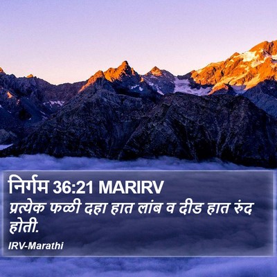 निर्गम 36:21 MARIRV Bible Verse Image