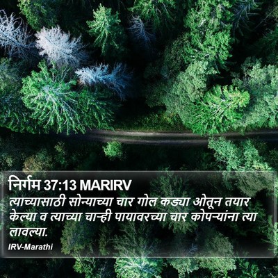 निर्गम 37:13 MARIRV Bible Verse Image