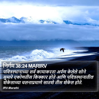 निर्गम 38:24 MARIRV Bible Verse Image