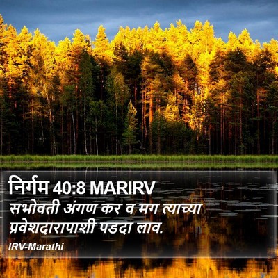 निर्गम 40:8 MARIRV Bible Verse Image