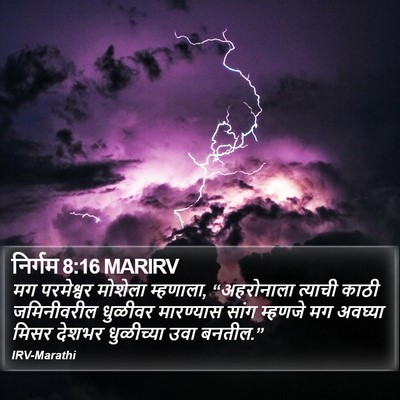 निर्गम 8:16 MARIRV Bible Verse Image