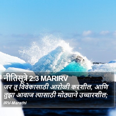 नीतिसूत्रे 2:3 MARIRV Bible Verse Image