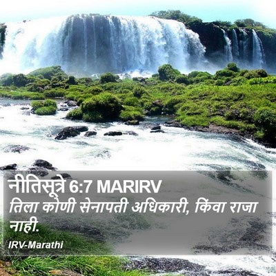 नीतिसूत्रे 6:7 MARIRV Bible Verse Image
