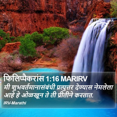 फिलिप्पैकरांस 1:16 MARIRV Bible Verse Image