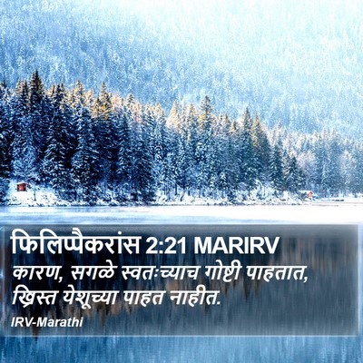 फिलिप्पैकरांस 2:21 MARIRV Bible Verse Image