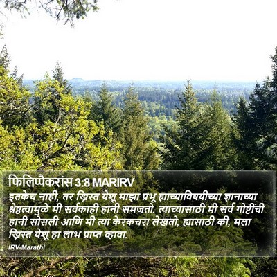 फिलिप्पैकरांस 3:8 MARIRV Bible Verse Image