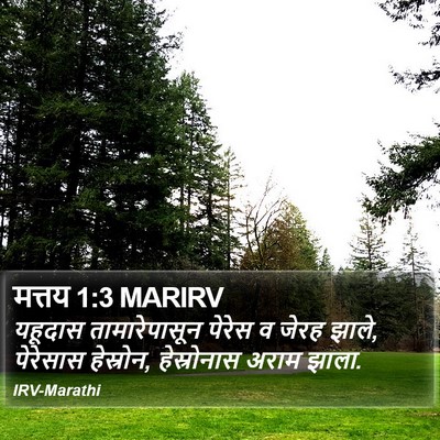 मत्तय 1:3 MARIRV Bible Verse Image