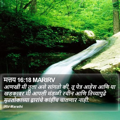 मत्तय 16:18 MARIRV Bible Verse Image
