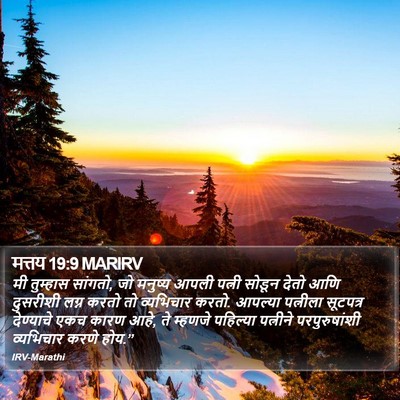 मत्तय 19:9 MARIRV Bible Verse Image