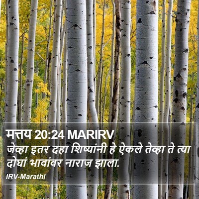 मत्तय 20:24 MARIRV Bible Verse Image