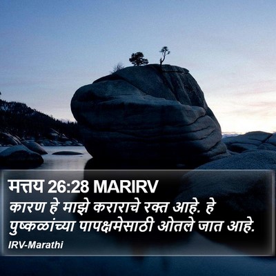 मत्तय 26:28 MARIRV Bible Verse Image
