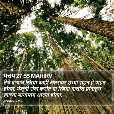 मत्तय 27:55 MARIRV Bible Verse Image