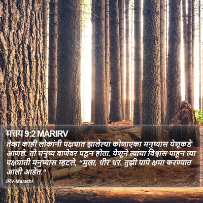 मत्तय 9:2 MARIRV Bible Verse Image