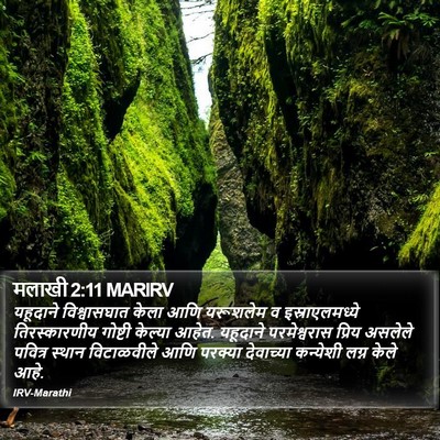 मलाखी 2:11 MARIRV Bible Verse Image