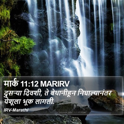 मार्क 11:12 MARIRV Bible Verse Image