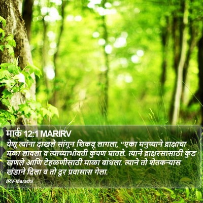 मार्क 12:1 MARIRV Bible Verse Image