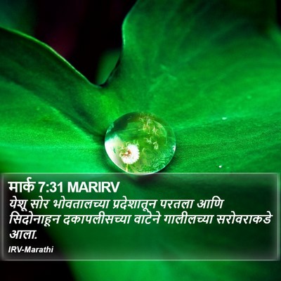 मार्क 7:31 MARIRV Bible Verse Image