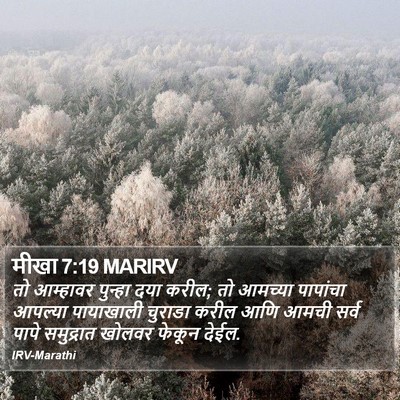 मीखा 7:19 MARIRV Bible Verse Image