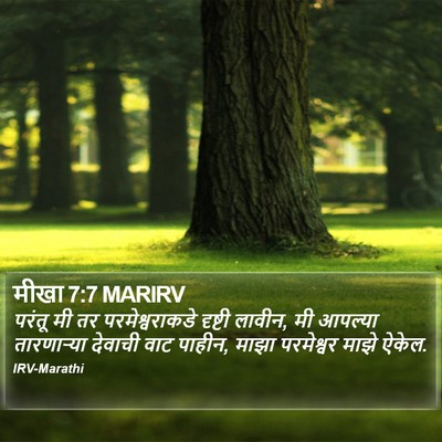 मीखा 7:7 MARIRV Bible Verse Image