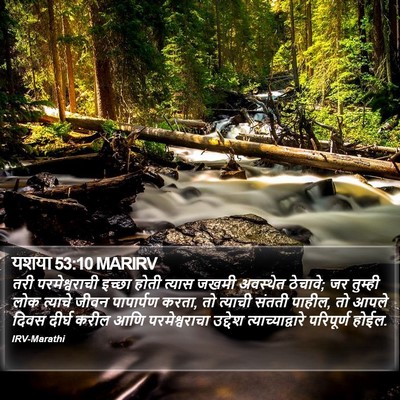 यशया 53:10 MARIRV Bible Verse Image