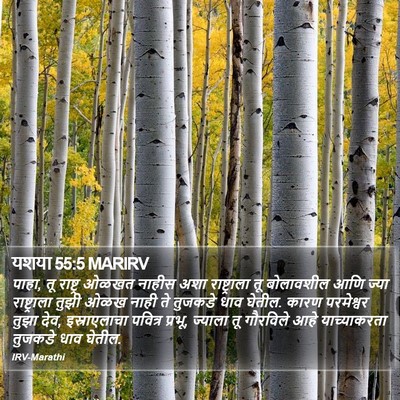 यशया 55:5 MARIRV Bible Verse Image