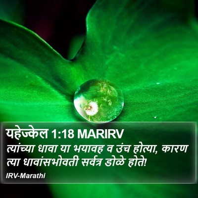 यहेज्केल 1:18 MARIRV Bible Verse Image