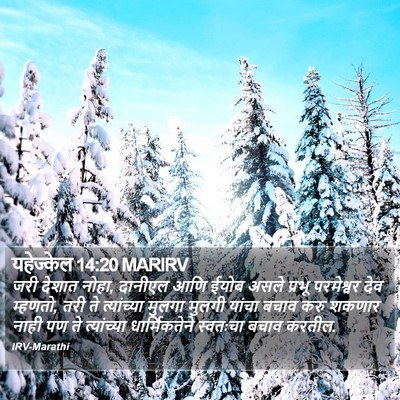यहेज्केल 14:20 MARIRV Bible Verse Image