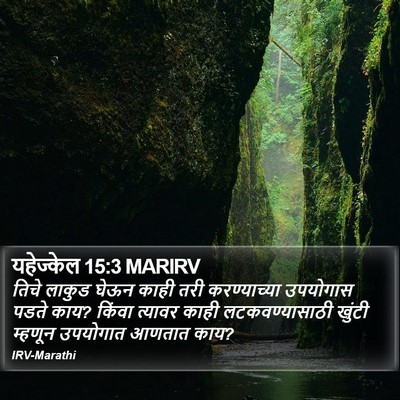 यहेज्केल 15:3 MARIRV Bible Verse Image