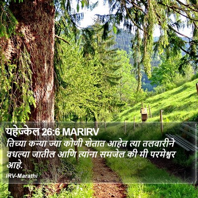 यहेज्केल 26:6 MARIRV Bible Verse Image