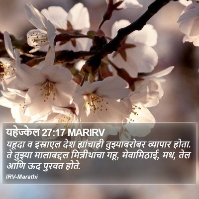 यहेज्केल 27:17 MARIRV Bible Verse Image