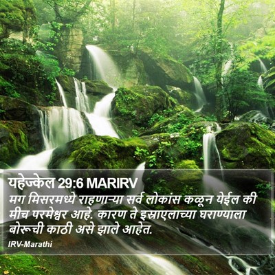 यहेज्केल 29:6 MARIRV Bible Verse Image