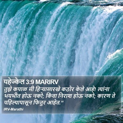 यहेज्केल 3:9 MARIRV Bible Verse Image