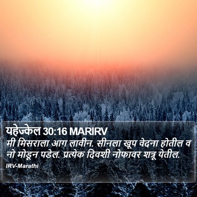 यहेज्केल 30:16 MARIRV Bible Verse Image