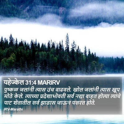 यहेज्केल 31:4 MARIRV Bible Verse Image