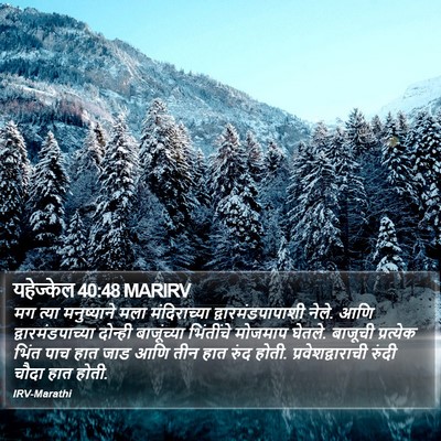 यहेज्केल 40:48 MARIRV Bible Verse Image