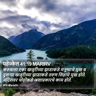 यहेज्केल 41:19 MARIRV Bible Verse Image