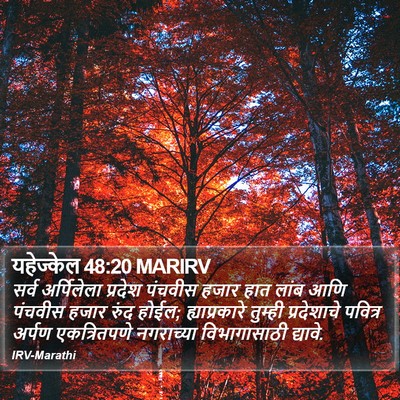 यहेज्केल 48:20 MARIRV Bible Verse Image