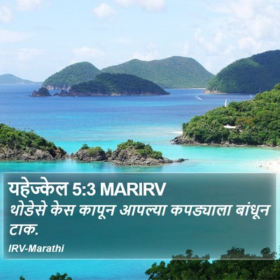 यहेज्केल 5:3 MARIRV Bible Verse Image