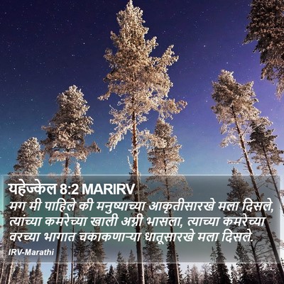 यहेज्केल 8:2 MARIRV Bible Verse Image