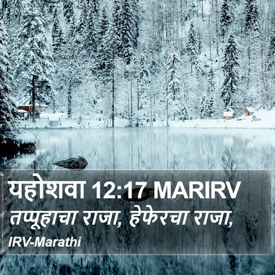 यहोशवा 12:17 MARIRV Bible Verse Image