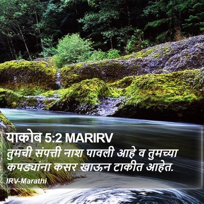 याकोब 5:2 MARIRV Bible Verse Image