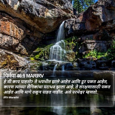 यिर्मया 46:5 MARIRV Bible Verse Image