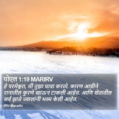 योएल 1:19 MARIRV Bible Verse Image