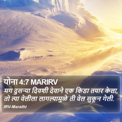 योना 4:7 MARIRV Bible Verse Image